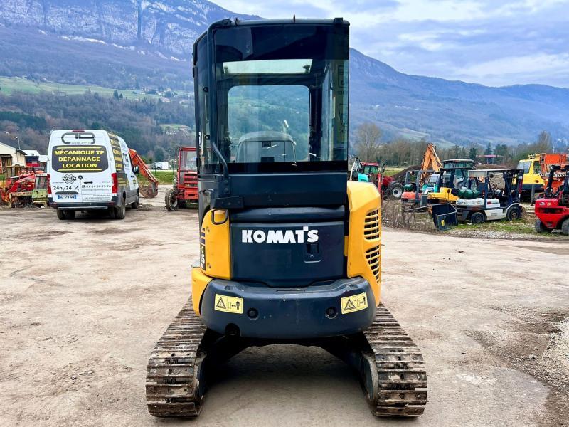 Pelle Komatsu PC35MR-3 Mini-pelle 3,5T