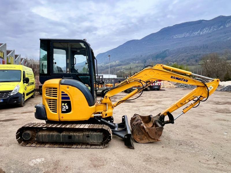 Pelle Komatsu PC35MR-3 Mini-pelle 3,5T