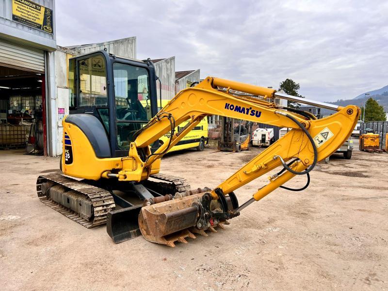 Pelle Komatsu PC35MR-3 Mini-pelle 3,5T