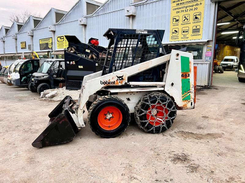 Chargeuse Bobcat 643 Mini-chargeur avec godet