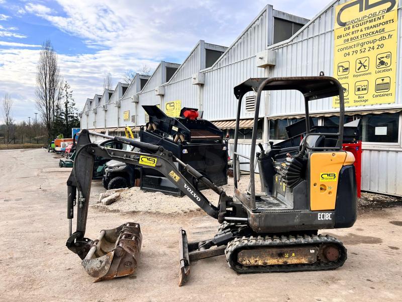 Pelle Volvo EC18C Mini pelle 1,8T