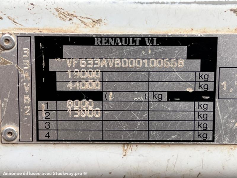 Photo Renault KERAX BIBENNE 4x2 370DCI  image 11/11