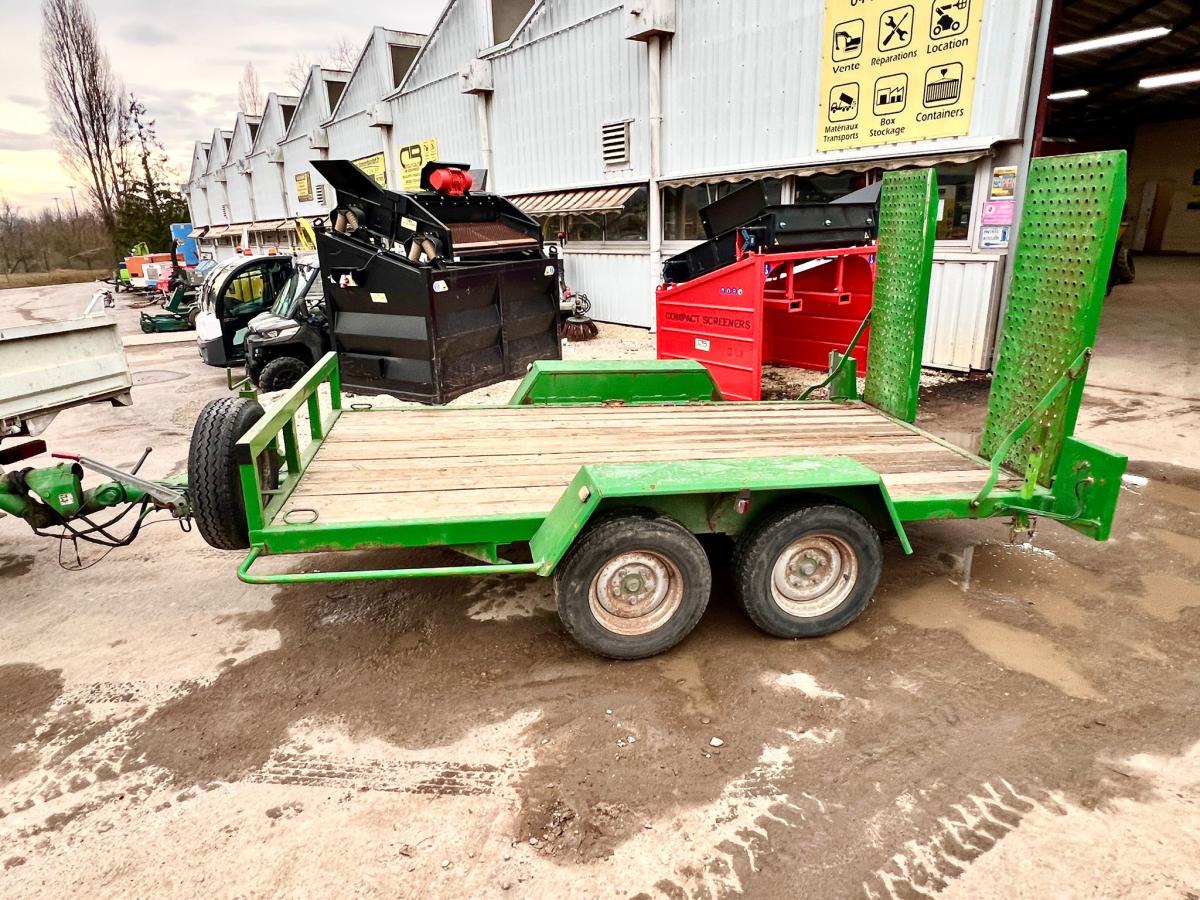 Remorque Bouveret R23200 REMORQUE PORTE ENGIN 2 ESSIEUX 3,2T