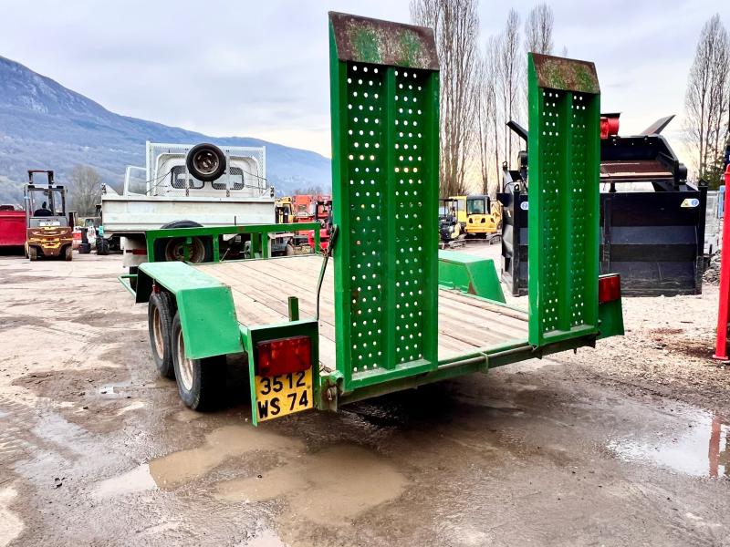 Remorque Bouveret R23200 REMORQUE PORTE ENGIN 2 ESSIEUX 3,2T