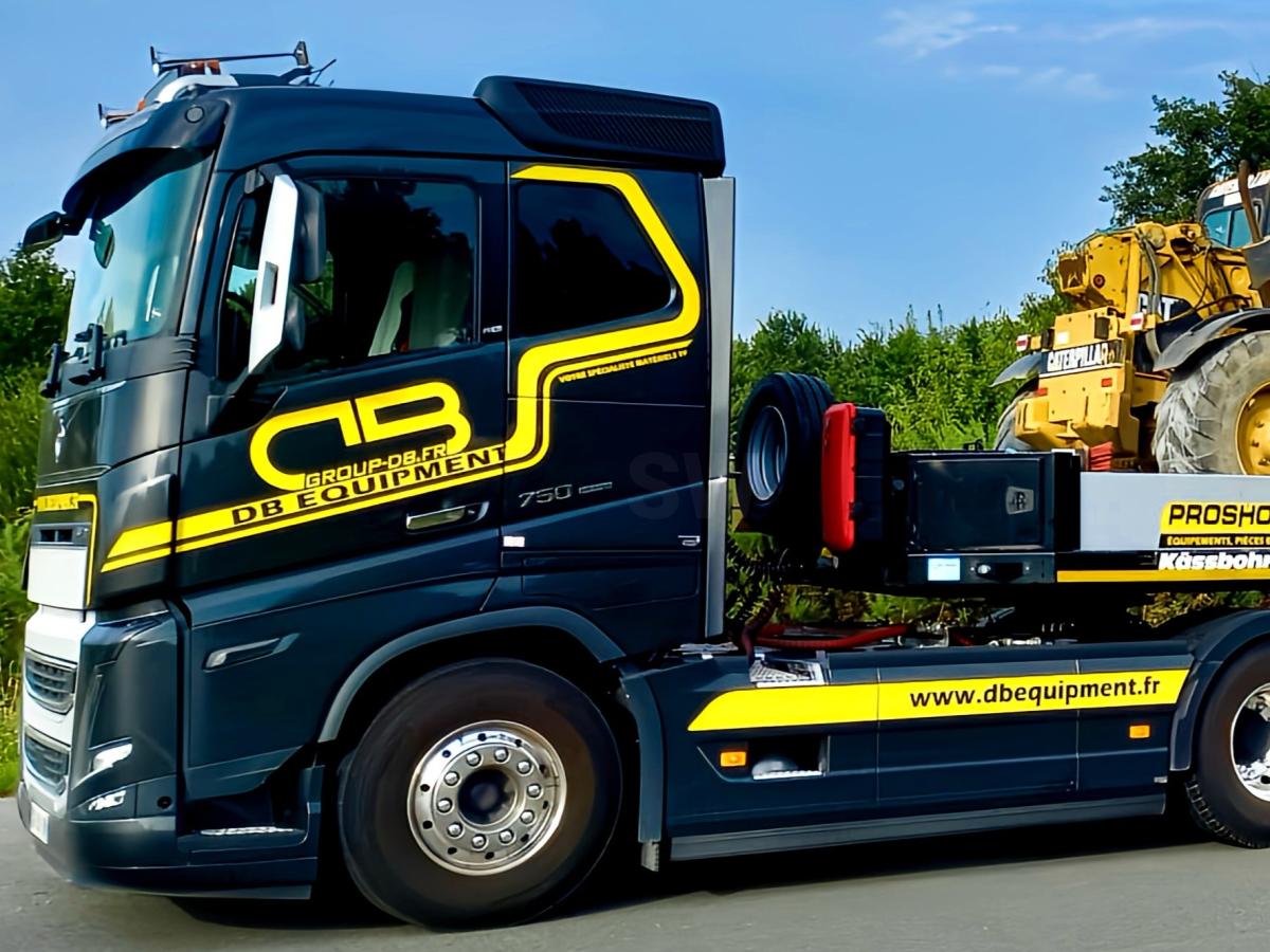 Tracteur Volvo FH16 4x2 750cv Euro6 65T avec hydraulique