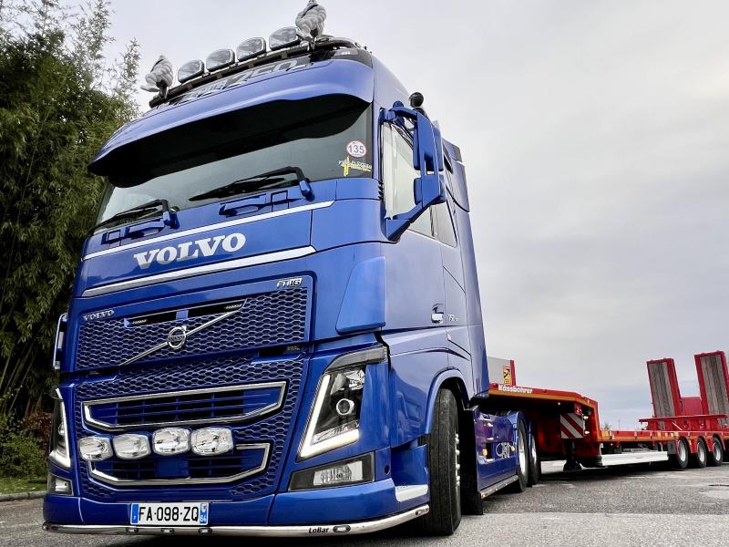 Tracteur Volvo FH16 6x4 750cv Euro6 70T avec hydraulique