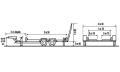 Remorque Moiroud ECO350 Remorque porte-engins 3,5T 2 essieux neuve