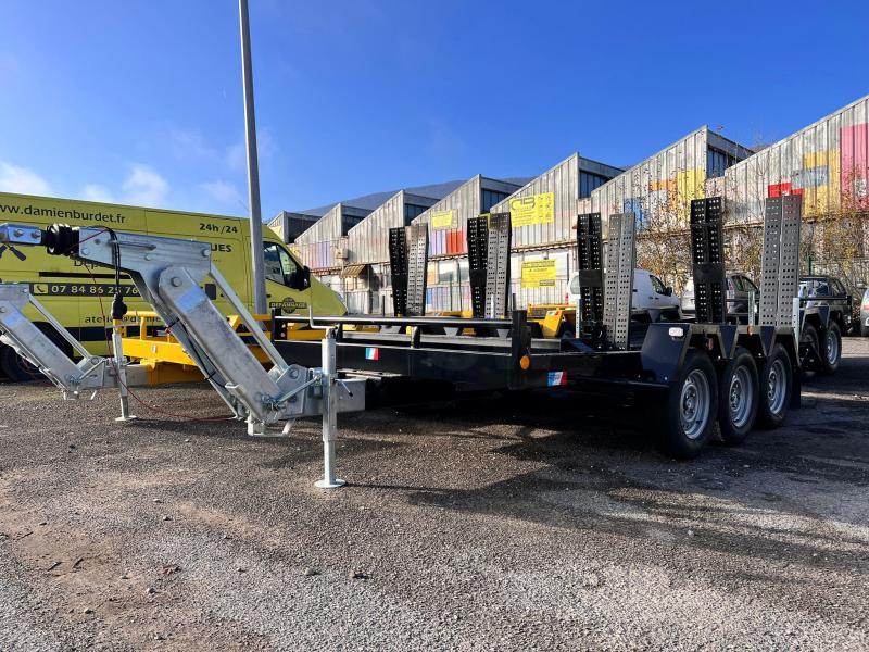 Remorque Moiroud TR3500 Remorque porte-engins 3,5T 3 essieux neuve MOIROUD