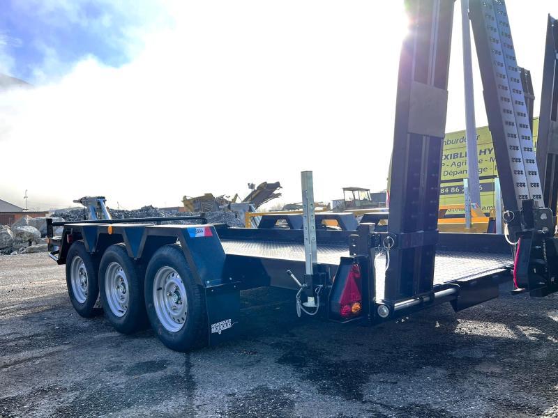 Remorque Moiroud TR3500 Remorque porte-engins 3,5T 3 essieux neuve MOIROUD