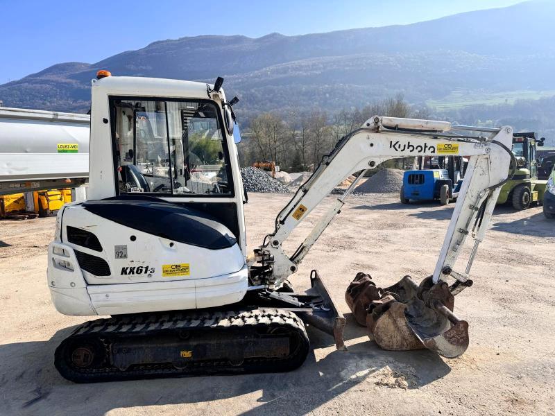 Pelle Kubota KX61-3 Mini-pelle 2,5T
