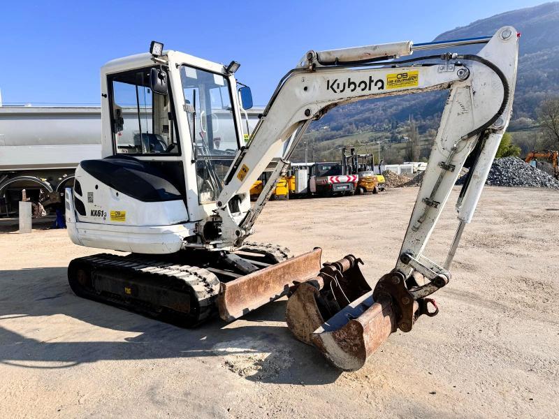 Pelle Kubota KX61-3 Mini-pelle 2,5T