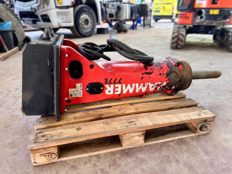 Équipements TP RAMMER 777E Brise-roche hydraulique BRH