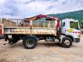Camion Mercedes ATEGO 1218 Camion benne grue grappin hayon