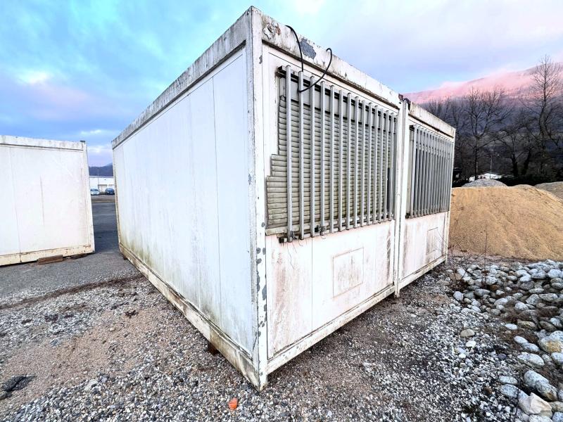 Bungalow cabane de chantier double 6x4,9m