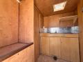 Matériel de chantier JCR M490PA Remorque cabane de chantier 2 essieux