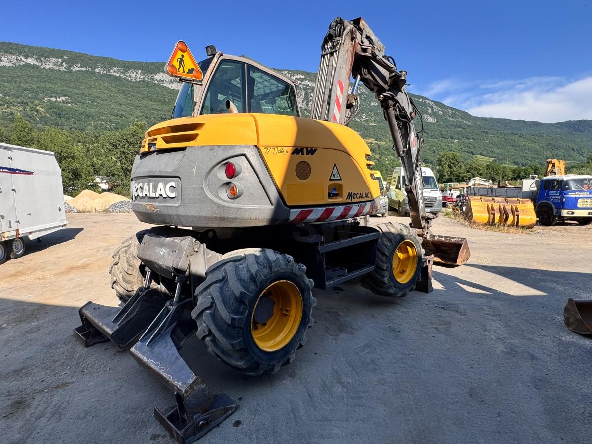 Pelle Mecalac 714MW Pelle à pneus 14T (NET DE TVA)