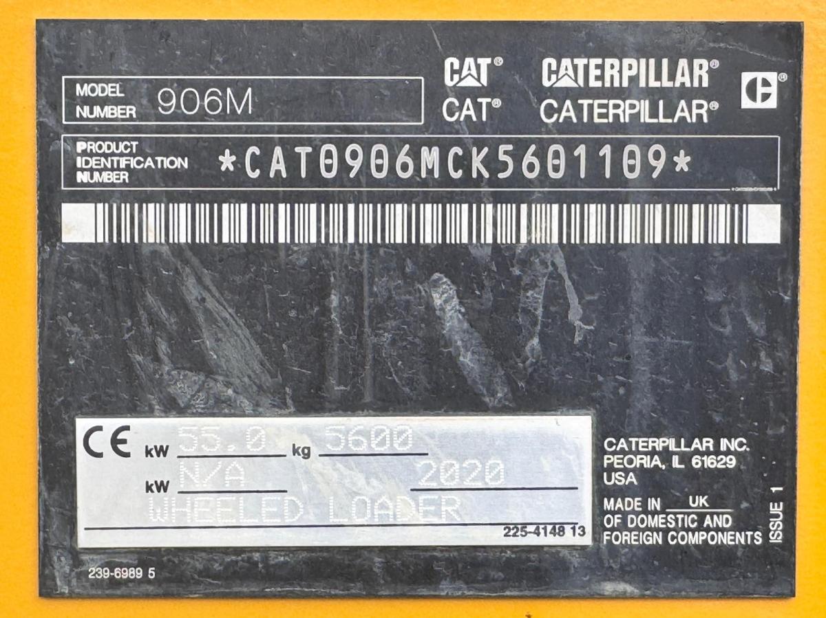 Chargeuse Caterpillar 906M Chargeuse sur pneus 6T
