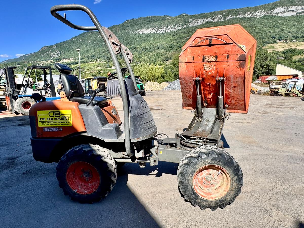 Tombereau Ausa 120 AHG Dumper articulé 4x4 à benne gyroscopique