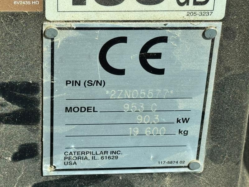 Chargeuse Caterpillar 953C Chargeuse sur chenilles Traxx