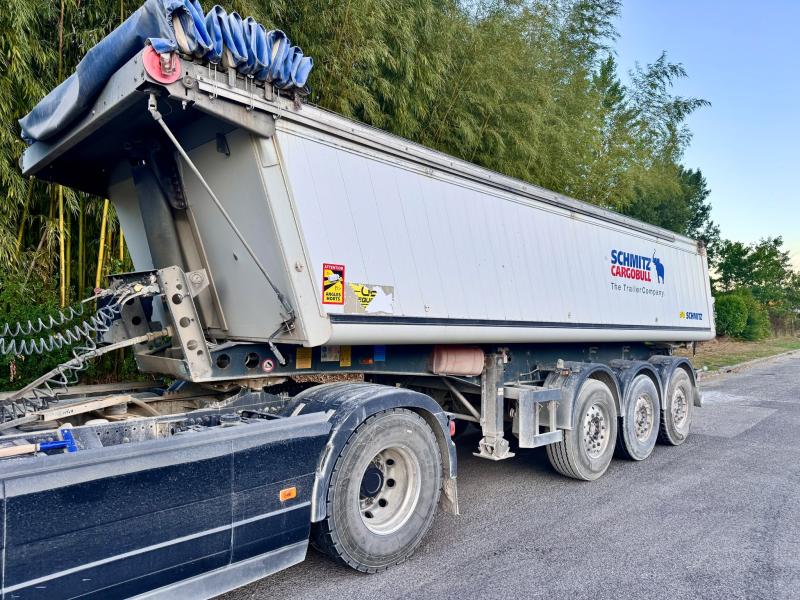 Schmitz Cargobull                 SKI24 Semi-remorque benne TP aluminium