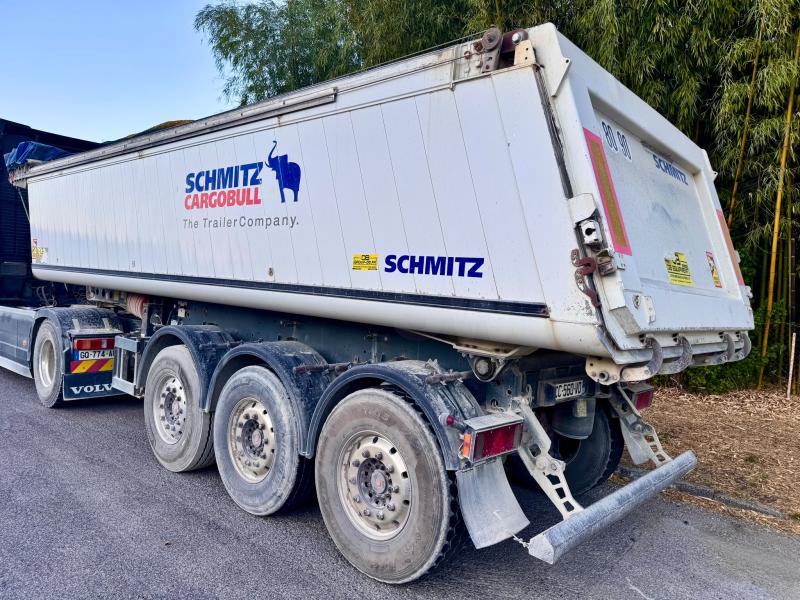Semi-remorque Schmitz Cargobull SKI24 Semi-remorque benne TP aluminium