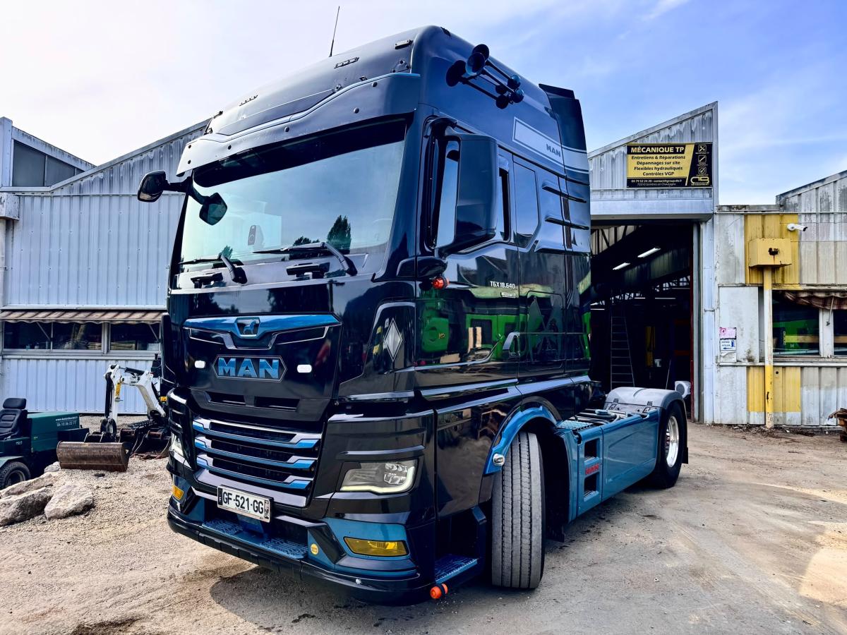 MAN                 TGX 18.640 Euro6 - Tracteur routier avec hydraulique benne