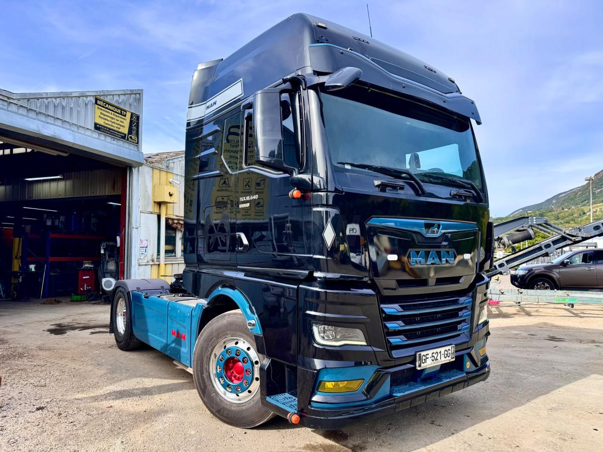 Tracteur MAN TGX 18.640 Euro6 - Tracteur routier avec hydraulique benne