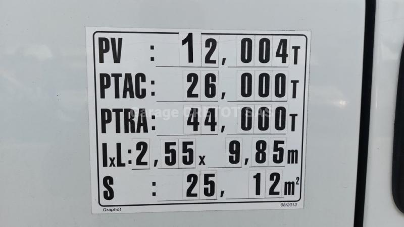Rideaux coulissants PLSC (tautliner) Iveco Stralis AD 260 S 46 Y/PT