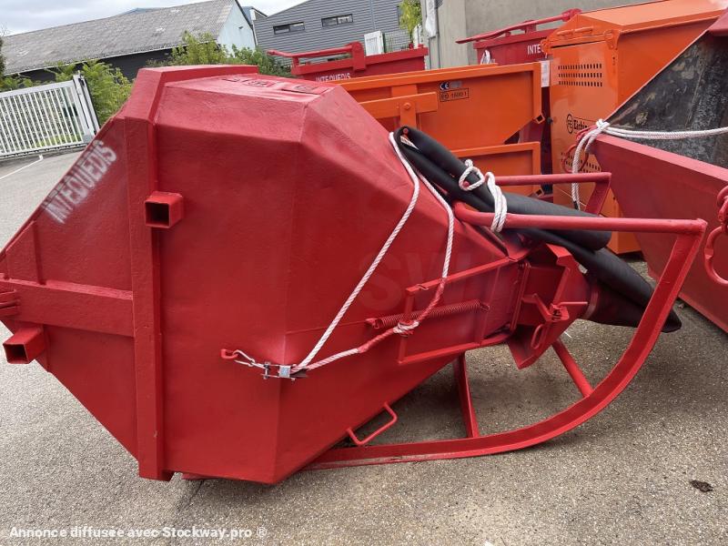 Secatol BENNE A BÉTON COUCHÉE 1250 et 2500 Litres 