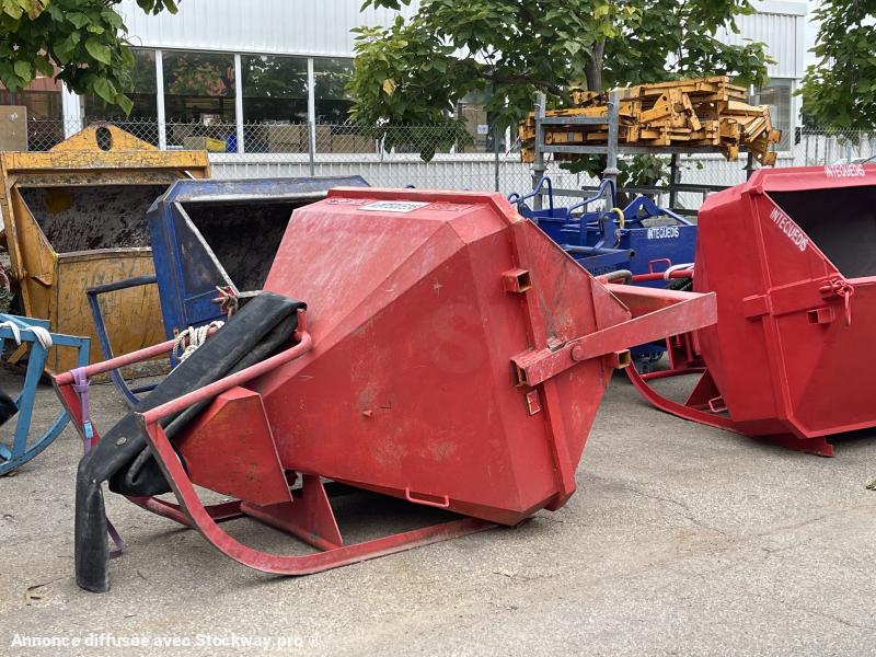 Photo Secatol BENNE A BÉTON COUCHÉE 1250 et 2500 Litres  image 2/5