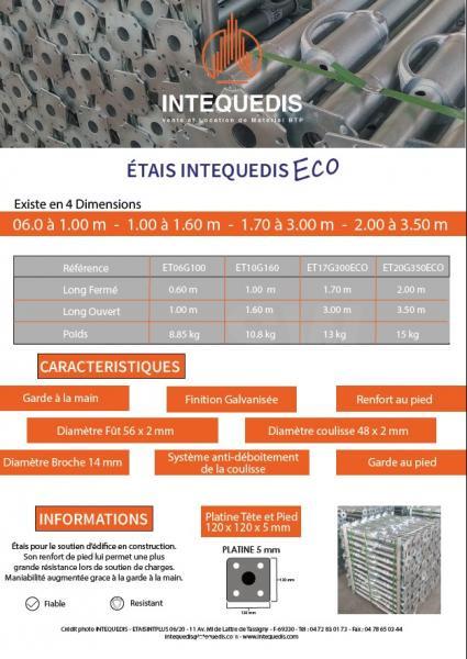 Photo Intequedis Coffrage - ETAI ECO 0.60/1.00 - 1.00/1.60 -1.70/3.00 m By INTEQUEDIS  image 2/11