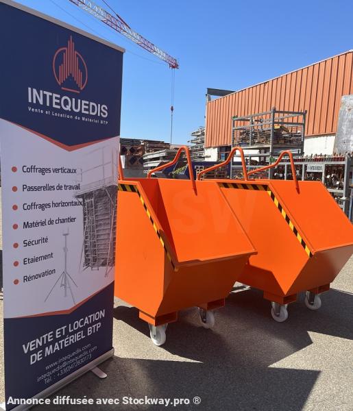 Photo Intequedis Benne à Roulettes à Déchets Autovidante  image 13/18