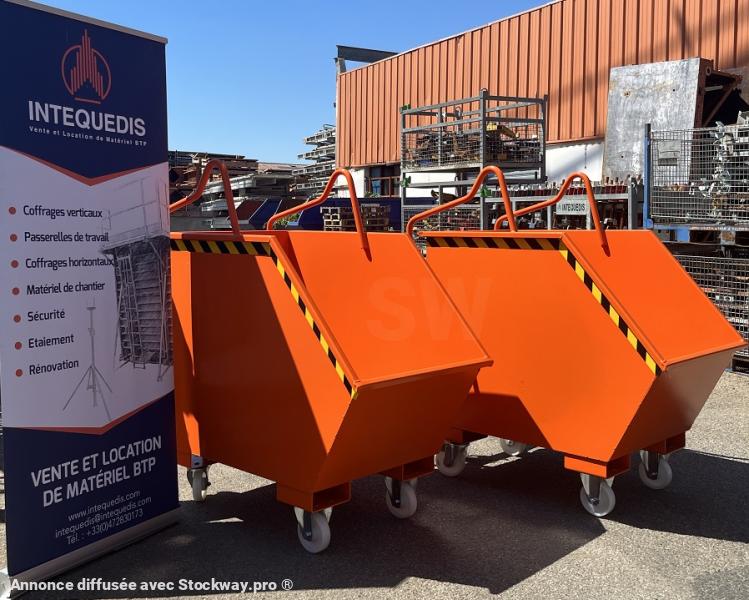 Photo Intequedis Benne à Roulettes à Déchets Autovidante  image 17/18