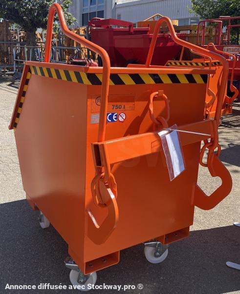 Photo Intequedis Benne à Roulettes à Déchets Autovidante  image 3/18