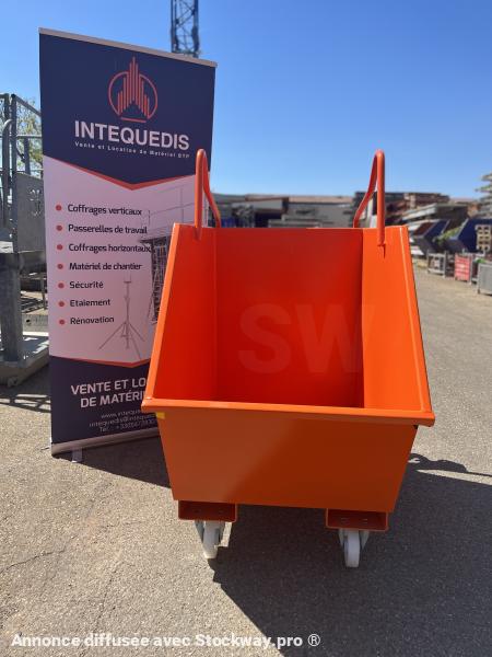 Photo Intequedis Benne à Roulettes à Déchets Autovidante  image 7/18