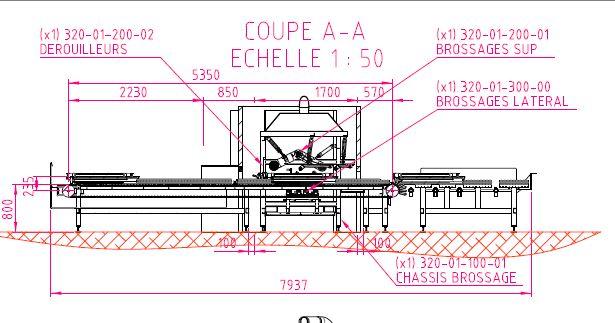 Photo Intequedis Ponceuse Brosseuse pour Coffragde Plancher Alumnium  image 5/5
