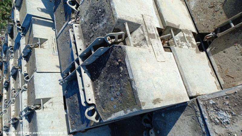 Intequedis Lest Béton Coque Acier 1T500 