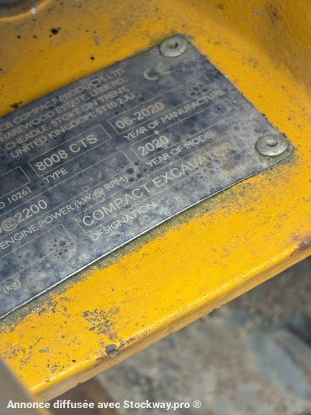 Photo Jcb 8008 CTS  image 13/17