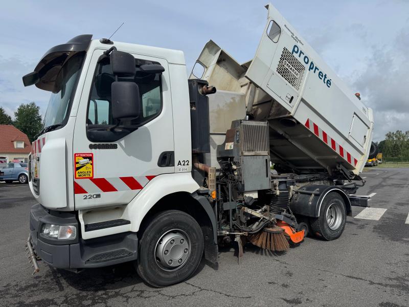 Engin de voirie Renault Midlum 220 Camion balayeuse