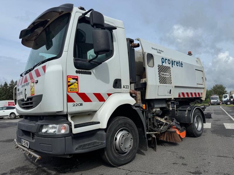 Engin de voirie Renault Midlum 220 Camion balayeuse