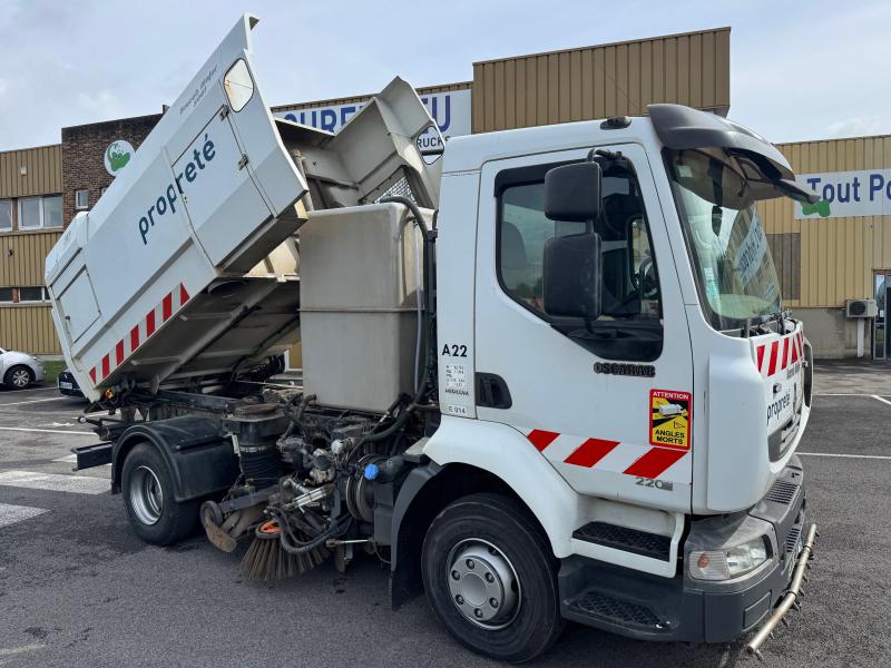 Engin de voirie Renault Midlum 220 Camion balayeuse