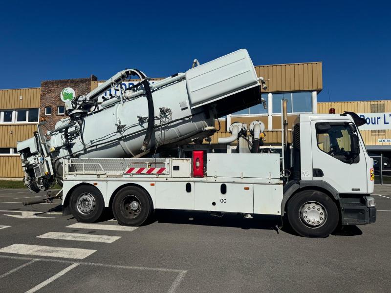 Engin de voirie Renault Premium 370 DCI Camion hydrocureur