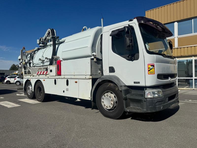 Engin de voirie Renault Premium 370 DCI Camion hydrocureur