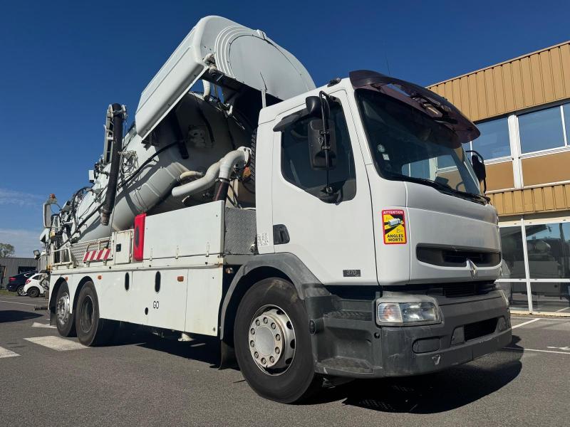 Engin de voirie Renault Premium 370 DCI Camion hydrocureur