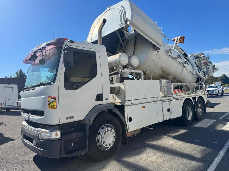 Engin de voirie Renault Premium 370 DCI Camion hydrocureur