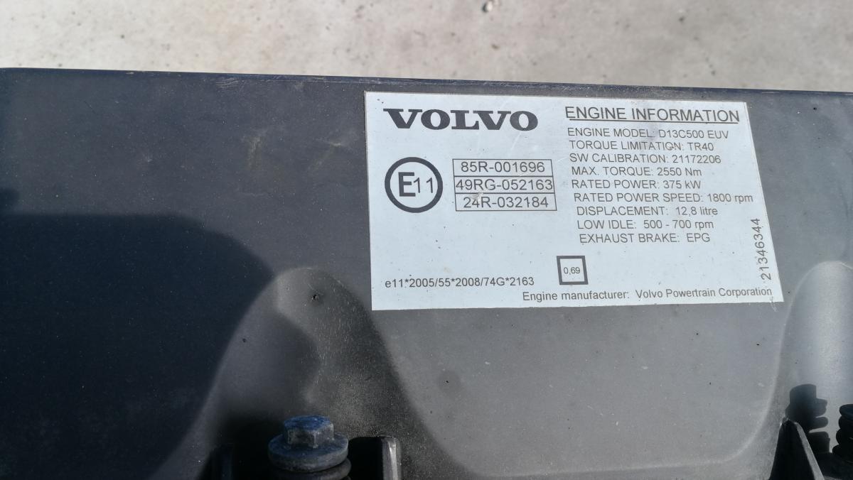 Moteur Volvo FM500   D13C EUV   211172206   EPG 