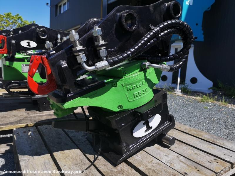 Photo ONE TP Attache rotative ROTO-ONE pour pelle 2 à 3,5 tonnes  image 3/10