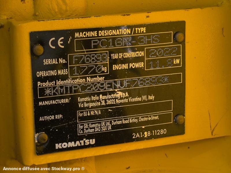 Photo Komatsu PC16R-3 HS  image 18/18