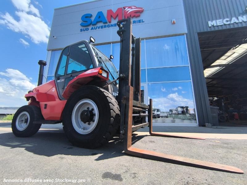 Manitou MC30-2 avec TDL et positionneur de fourches 