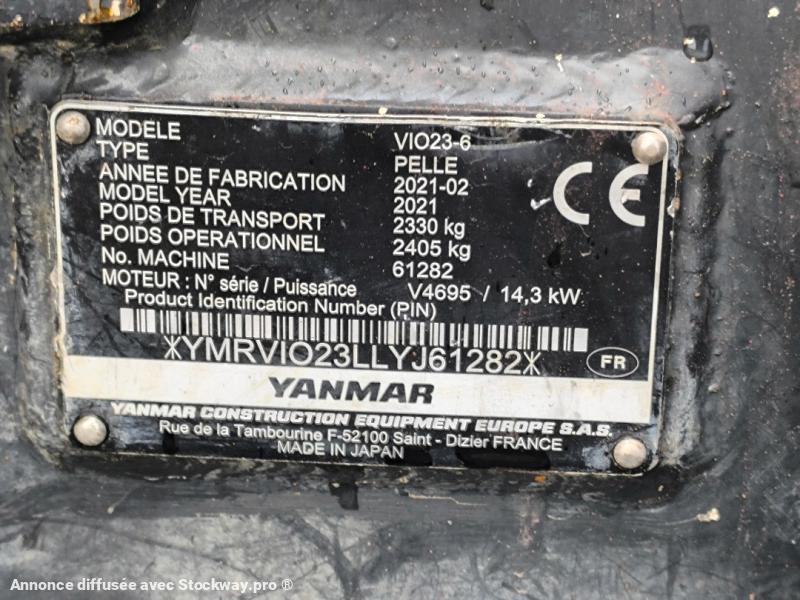 Photo Yanmar VIO 23-6  image 15/15